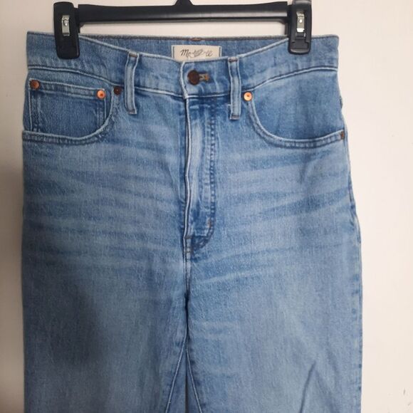 Madewell The Perfect Vintage Straight Jean Reinhart Wash Size 27 - Picture 6 of 11